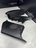 91-99 BMW E36 3 Series M3 Dead Pedal Cover Kick Panels Trims Covers Black OEM