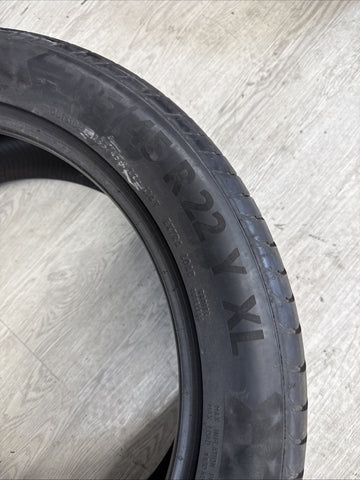 2022 Tire P285/45R22 Continental Premium Contact 6 MO 114Y Used 8/32