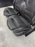 01-06 BMW E46 M3 Convertible Interior Front Non Heated Seats Black