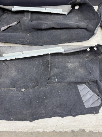 HONDA S2000 AP1  OEM BLACK INTERIOR CARPET PAIR DRIVER PASSENGER USED
