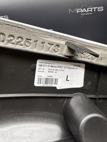 BMW 21-26 G20 G80 M3 Sedan Rear Seats Bench Bolsters Silverstone Leather