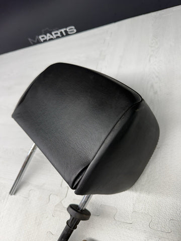 2001-2006 BMW E46 M3 Convertible Black Rear Headrests Head Rests Pair