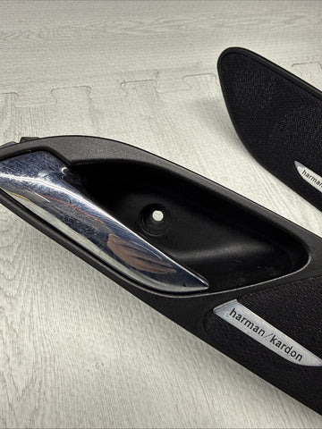 01-06 BMW E46 M3 HARMON KARDON HK TWEETER DOOR HANDLES SPEAKER COVERS