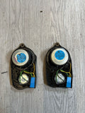01-06 BMW E46 M3 HAES FRONT MID RANGE TWEETER SPEAKERS 65138374697