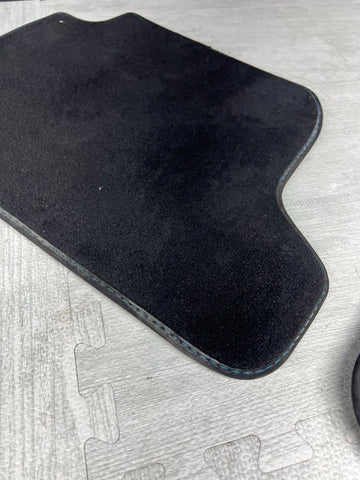 16-20 OEM BMW F87 M2 Black Rear Carpet Floor Mats