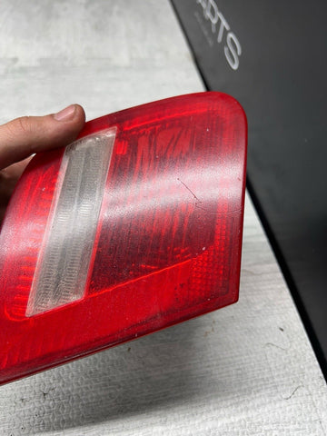 03-06 BMW E46 325 330 M3 Trunk Mounted Inner Tail lights Pair 6920705 6920706