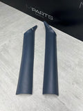 96-02 BMW Z3M Roadster Front Windshield A Pillars Interior Trims Estoril Blue