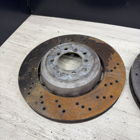 08-13 BMW E90 E92 E93 M3 Front Left & Right Ventilated Brake Disc Rotor Set