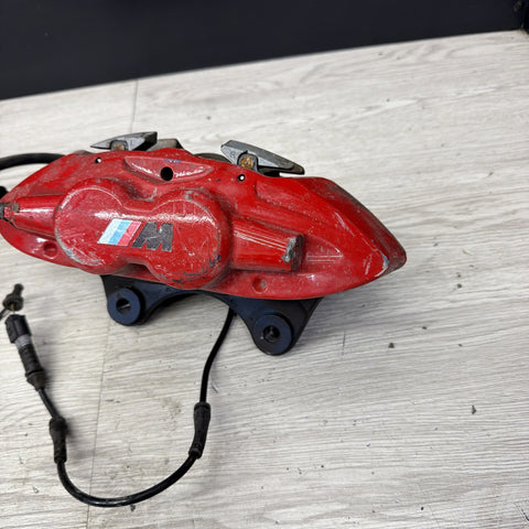 BMW 15-20 F87 M2 F30 F31 F80 F82 F83 M3 M4 Front Left Driver Brake Caliper Blue