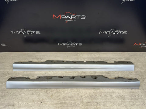 01-06 BMW E46 M3 Rocker Panel Side Skirts OEM Titanium Silver