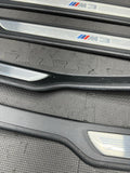 GENUINE 07-11 BMW 3 SERIES E90 M3 SEDAN ENTRANCE DOOR SILLS COVERS SET