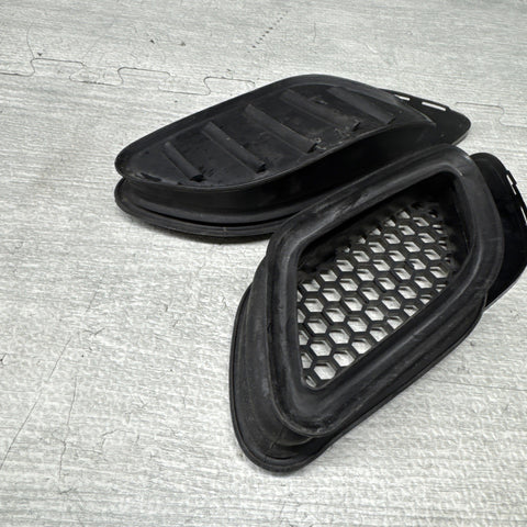 08-13 BMW E90 E92 E93 M3 Hood Scoops Space Jerez Black Pair 8042978