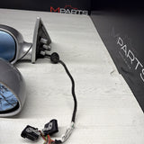 01-06 BMW E46 M3 Side View Door Mirrors Pair Titanium Silver *Notes*