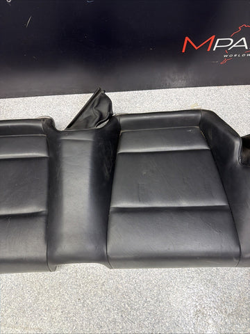 01-06 BMW E46 M3 OEM Convertible Factory Rear Seat Bottom Bench Cushion Black