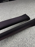 BMW E36 M3 328 Sedan A Pillars Interior Trims Cover Black Pair Set *Fading