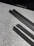 BMW E36 M3 Sedan 1992-1998 Black Door Mouldings Trims Set OEM