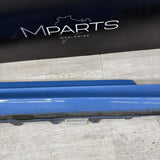 15-20 BMW F82 F83 M4 Rocker Panel Side Skirt Right Passenger Yas Marina Blue