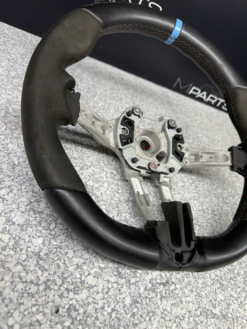 OEM BMW M Performance V2  F87 M2 F80 M3 M4 Alcantara Steering Wheel- 32302413014