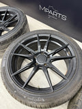 Rohana Wheels Rims RF2 RF02 5x120 BMW 19x8.5 ET33 19x9.5 ET35 Matte Black Set