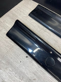 94-99 BMW E36 M3 SEDAN SIDE SKIRTS ROCKER PANELS MOLDINGS COSMOS BLACK