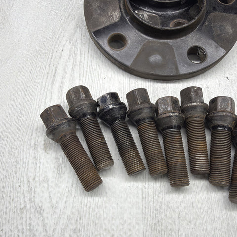10MM Spacers Bolts PAIR 5x120 BMW F SERIES