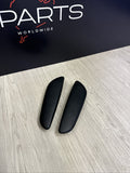 BMW E46 325 330 M3 Convertible Rear Black Upper Armrest Pads 7894431 7894432