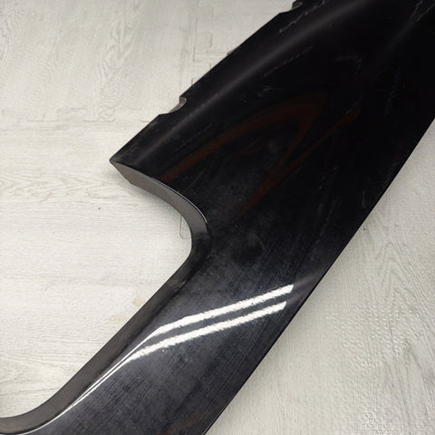 01-06 BMW E46 M3 Rear Bumper Lower Lip Diffuser Trim Panel OEM Jet Black
