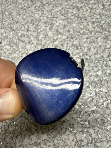 01-06 BMW E46 M3 Rear Tow Hook Eye Cover 2695273 Interlagos Blue