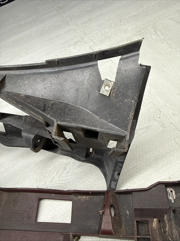 01-06 BMW E46 M3 FRONT BUMPER COVER GUARDS BRACKETS 2695247