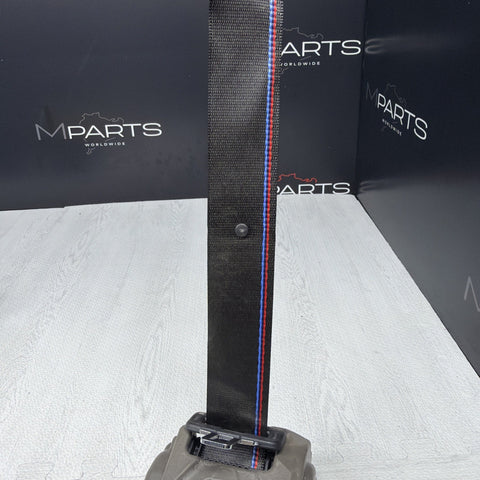 OEM BMW G80 M3 Competition Rear Right Passenger Seatbelt Retractor M Stitch