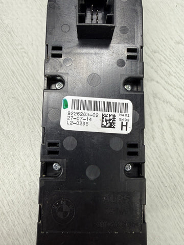 14-20 OEM BMW F23 F33 F83 M4 Front Left Master Power Window Switch 9226263