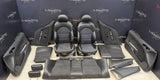 01-06 OEM BMW E46 M3 Coupe Front Rear Seats Door Card Panel Impulse Cloth *Note*