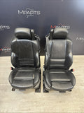01-06 BMW E46 M3 Convertible Interior Front Non Heated Seats Black