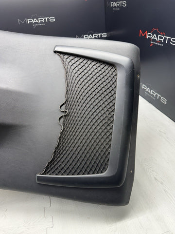01-06 BMW E46 M3 Convertible Front Left Seat Backrest Cover Black Napa OEM