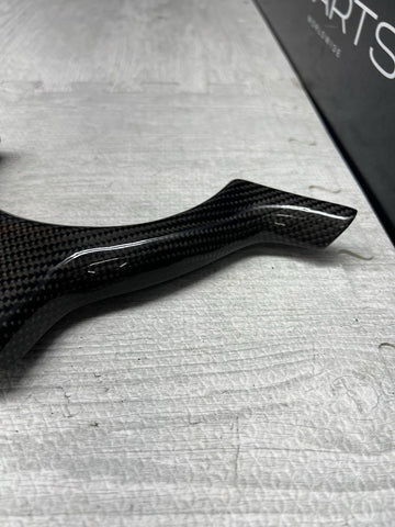 BMW E46 M3 01-06 Carbon Fiber Steering Wheel Lower Trim