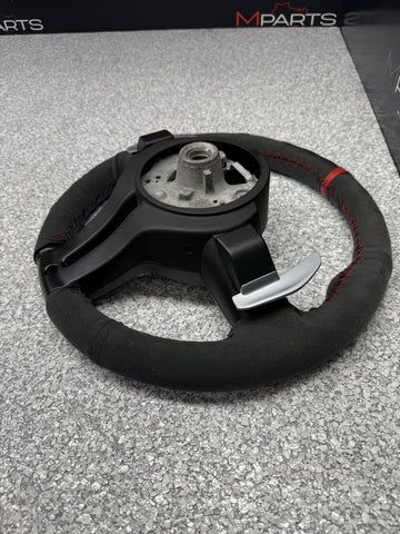 BMW Steering Wheel 15-20 F80 F82 F83 M3 M4 Rewrapped