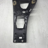 08-13 BMW E90 E92 M3 OEM  Front Center Console Cover Leather DCT *Scratches*