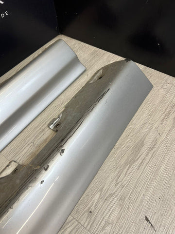 01-06 BMW E46 M3 Rocker Panel Side Skirts OEM Titanium Silver