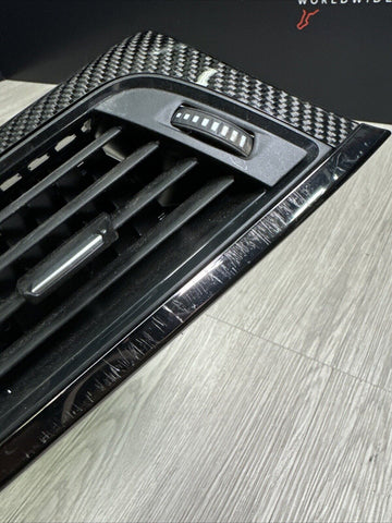 15-20 BMW F80 F82 F83 M3 M4 Dash Ac Vent Carbon Fiber Left Driver OEM