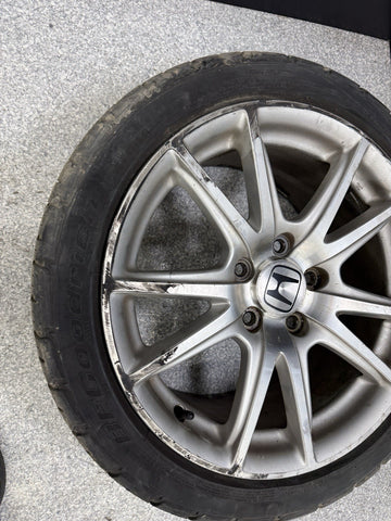 17x8.5 Rear Wheel Rim +65 2000-2009 Honda S2000 42700-S2A-A91 OEM