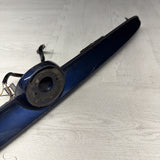 01-06 BMW E46 M3 Convertible Trunk Lid Grip Key Deck Handle Mystic Blue *Cracks*