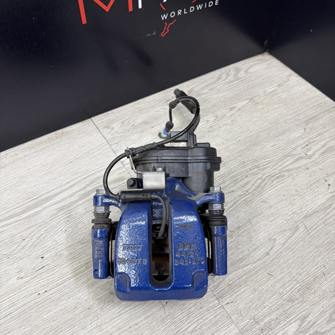 21-26 BMW G80 G82 G83 M3 M4 S58 RIGHT PASSENGER REAR ELECTRIC BRAKE CALIPER BLUE