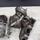 OEM BMW F80 F82 F83 F87 M2 M3 M4 S55 Engine Turbos Turbocharger Set 60k Miles