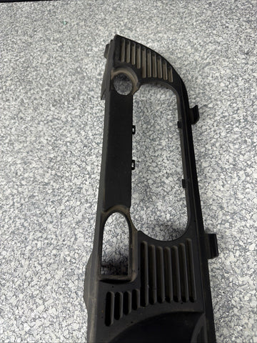 01-06 BMW E46 M3 CONVERTIBLE REAR SEAT ROLLOVER BAR TRIM COVER BLACK 8204279 OEM