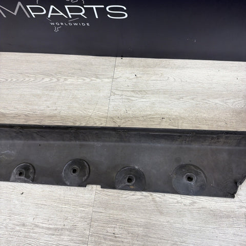 BMW E46 M3 01-06 RIGHT PASSENGER SIDE SKIRT ROCKER PANEL MOLDING CARBON BLACK