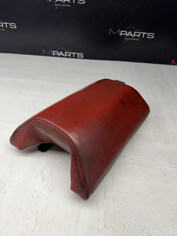 BMW E46 M3 01-06 Rear Seat Back Cushion Imola Red Leather Backrest Convertible