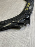 15-20 BMW F80 F82 F83 M3 M4 Carbon Fiber Strut Brace Bar OEM *Broken Tabs*