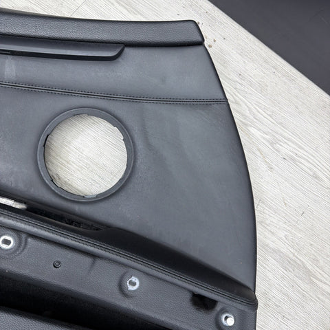 08-13 BMW E92 M3 Original Black Interior Front Left Driver Door Card Panel