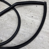BMW E46 M3 01-06 Right Passenger Side Door Weather Strip Seal Black OEM *Rip*