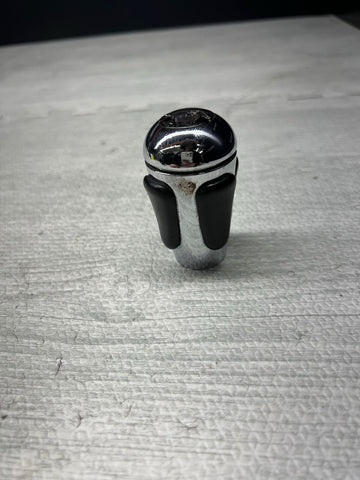 2004-2006 BMW E46 M3 SMG GEAR SHIFT KNOB NAPPA LEATHER CHROME OEM